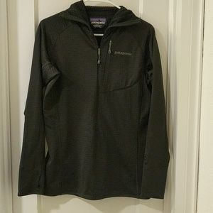 Patagonia Womens Black R1 Hoodie